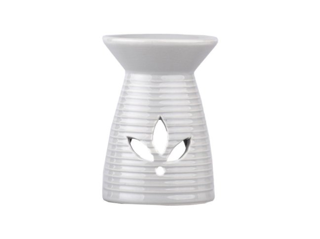 Aromalampa bílá keramická