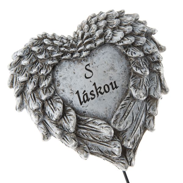 Srdce zápich "s láskou"