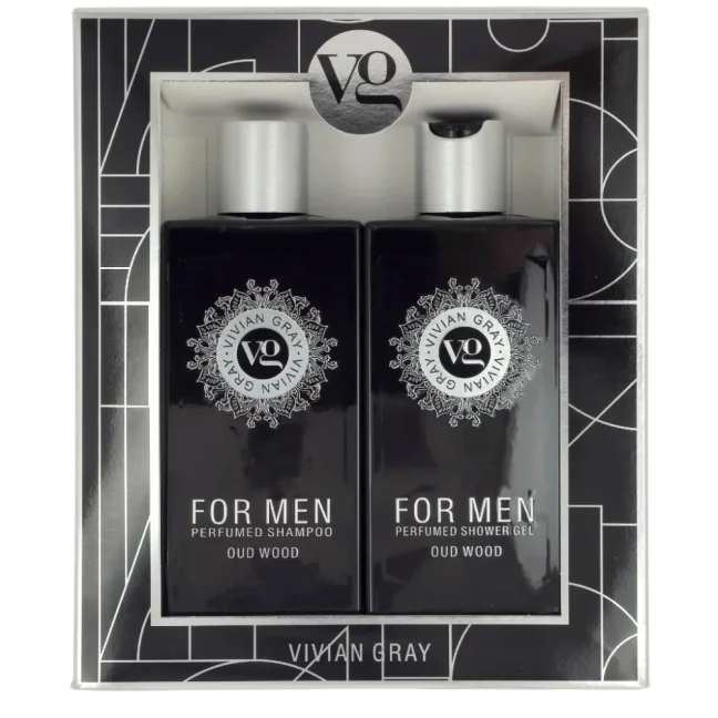 Dárkový set pro muže Vivian Gray OUD WOOD  šampon+sprchový gel