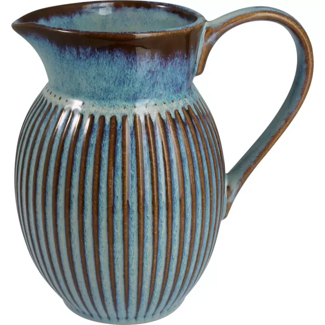 Džbán porcelánový modrý