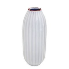 Váza porcelán bílá 20 cm