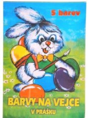 Barva na vejce mix 5 barev