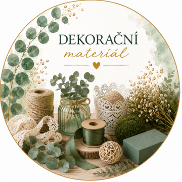 Dekorační materiál - Skladem
