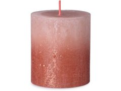 Svíčka rustic Misty pink