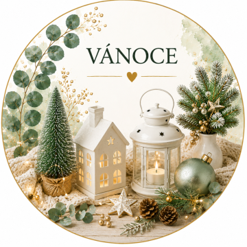 Vánoce - BARVA - bílá