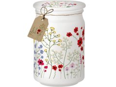 Svíčka Emocio sklo s víčkem Flower Lover
