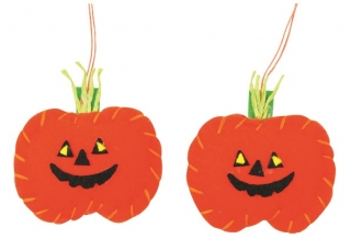 Podzim a halloween - BARVA - oranžová
